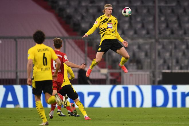 Thành tự mà cầu thủ trẻ Dortmund Erling Haaland đạt được