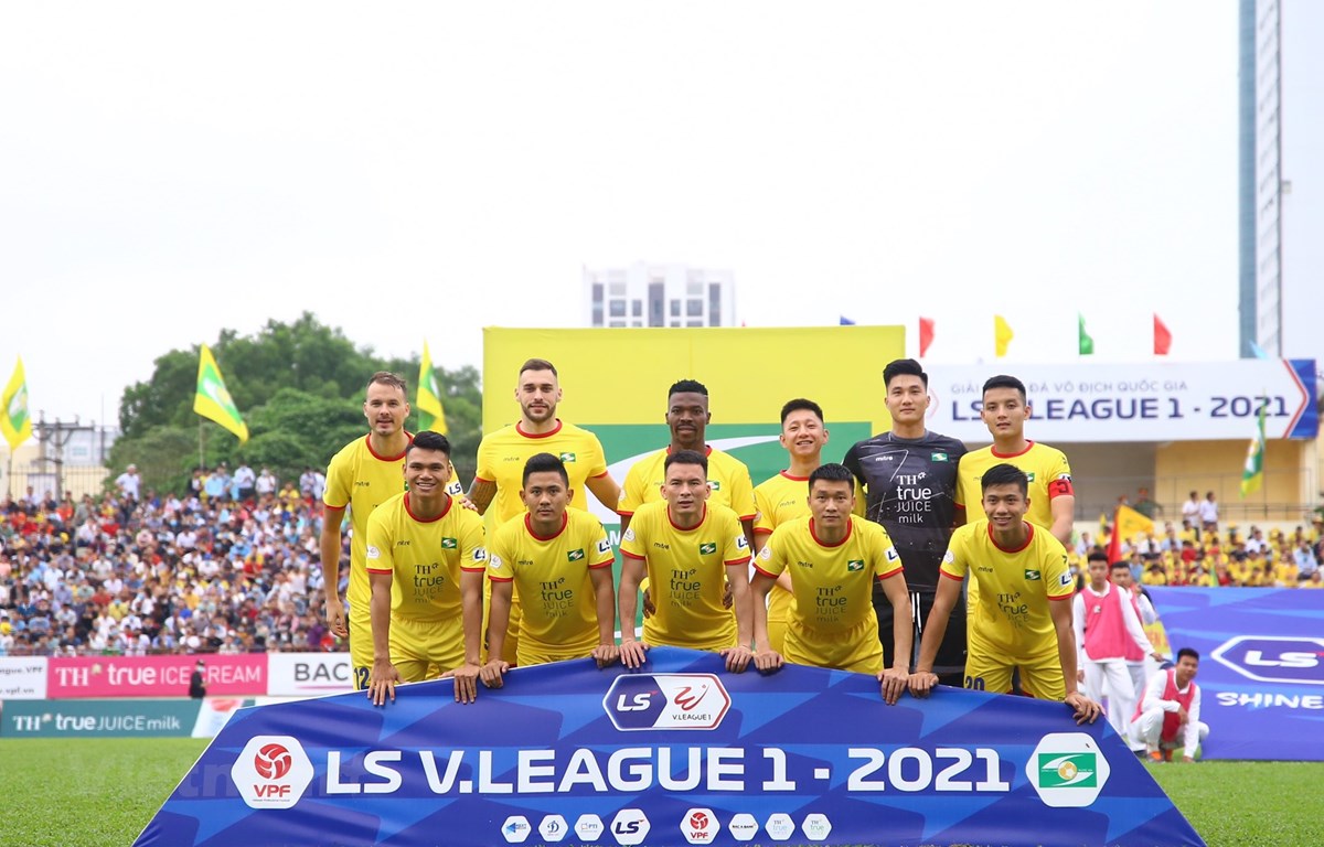 CLB Sông Lam Nghệ An đặt mục tiêu trụ hạng V.League 2021