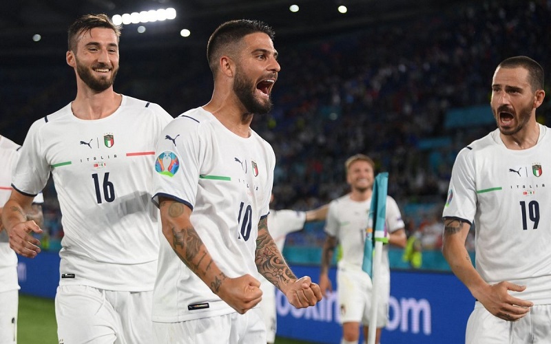 Tuyển Ý thắng 3 - 0 trước Thổ Nhĩ Kỳ trong trận khai mạc EURO 2020